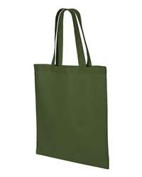 Q-Tees 12L Economical Cotton Tote Bag with 20-Inch Handles