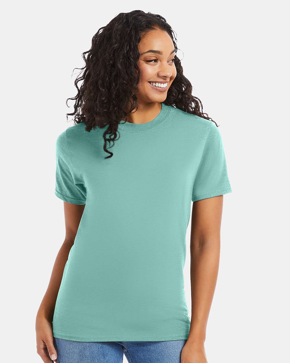 Hanes Unisex Beefy-T Heavyweight Ring-Spun Cotton T-Shirt Durable Comfort