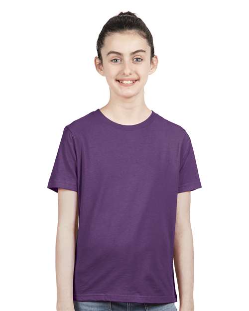 Premium Soft Youth 100% Combed Cotton Jersey T-Shirt Next Level 3310