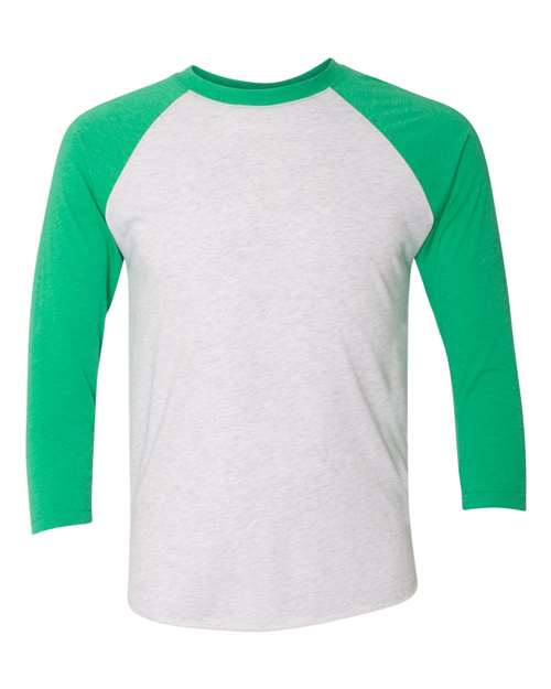 Next Level Unisex Triblend Three-Quarter Raglan T-Shirt Soft Cotton Blend