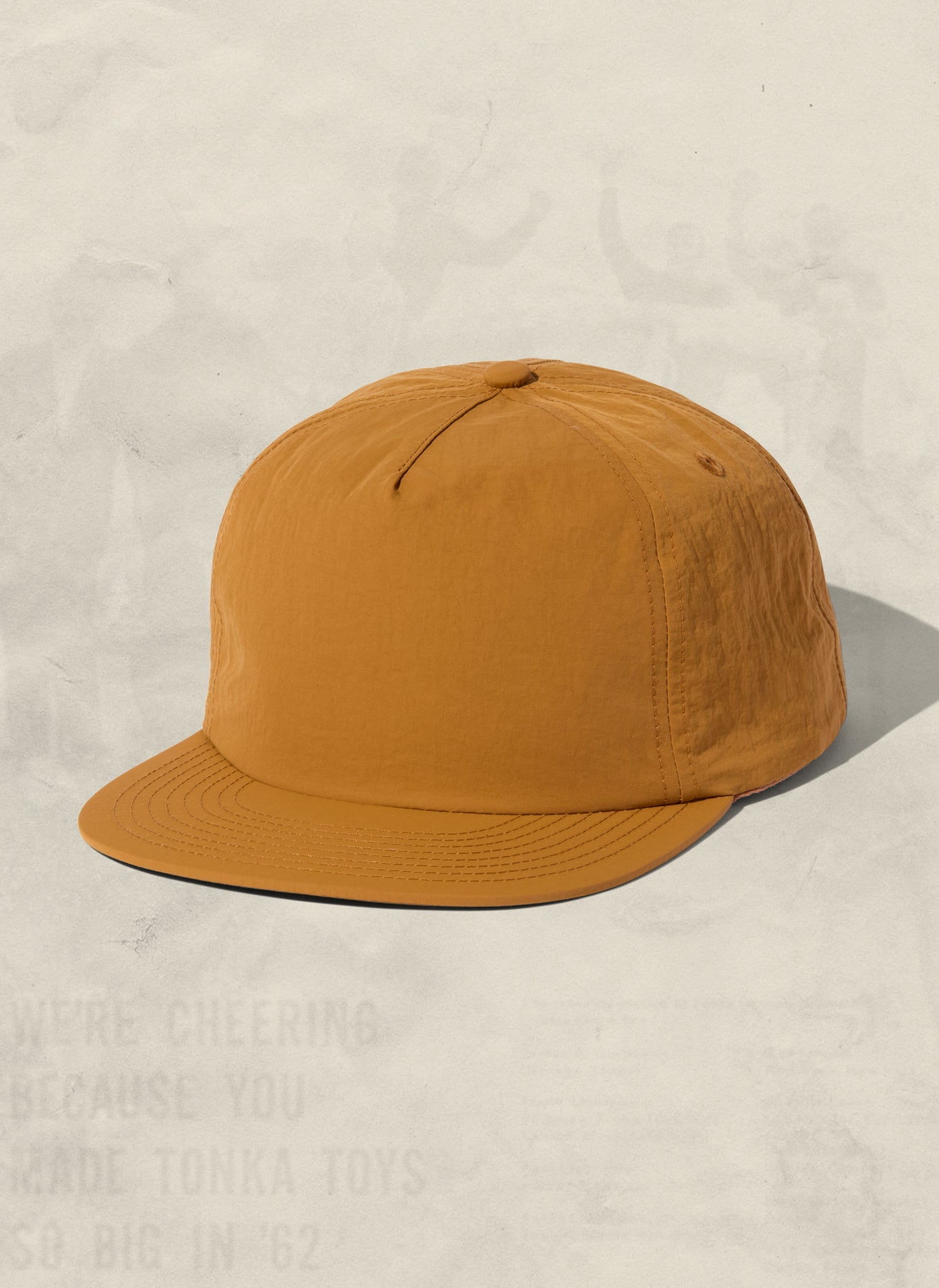 Nylon Field Trip Snapback Hat - Lightweight 5-Panel Adjustable Cap