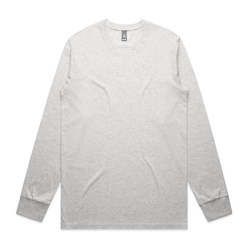 Premium Men's Staple Long Sleeve Tee – Soft Combed Cotton T-Shirt