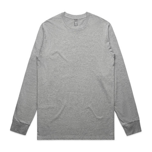 Premium Men's Staple Long Sleeve Tee – Soft Combed Cotton T-Shirt