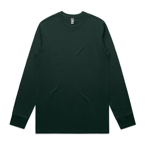 Premium Men's Staple Long Sleeve Tee – Soft Combed Cotton T-Shirt