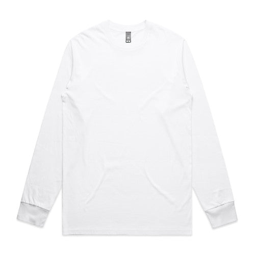 Premium Men's Staple Long Sleeve Tee – Soft Combed Cotton T-Shirt