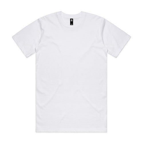 Premium Heavyweight Cotton Classic Crewneck T-Shirt Men's Durable Casual Wear