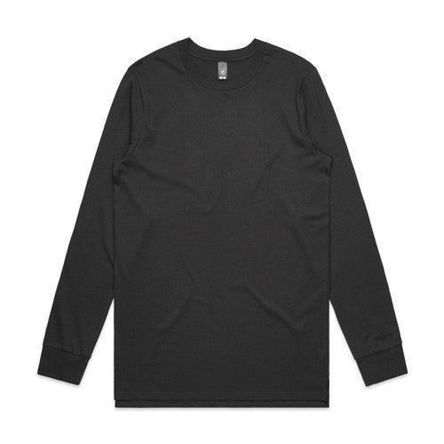 Premium Men's Heavyweight Long Sleeve Cotton Tee for Everyday Comfort