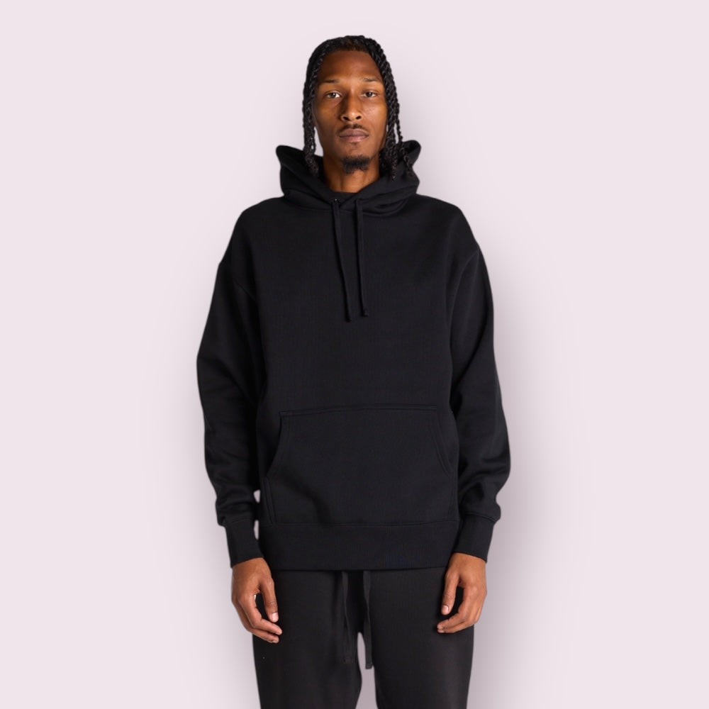 Creator Relax-Fit 12oz Triple Bio-Polish Unisex Hoodie Combed Cotton Blend