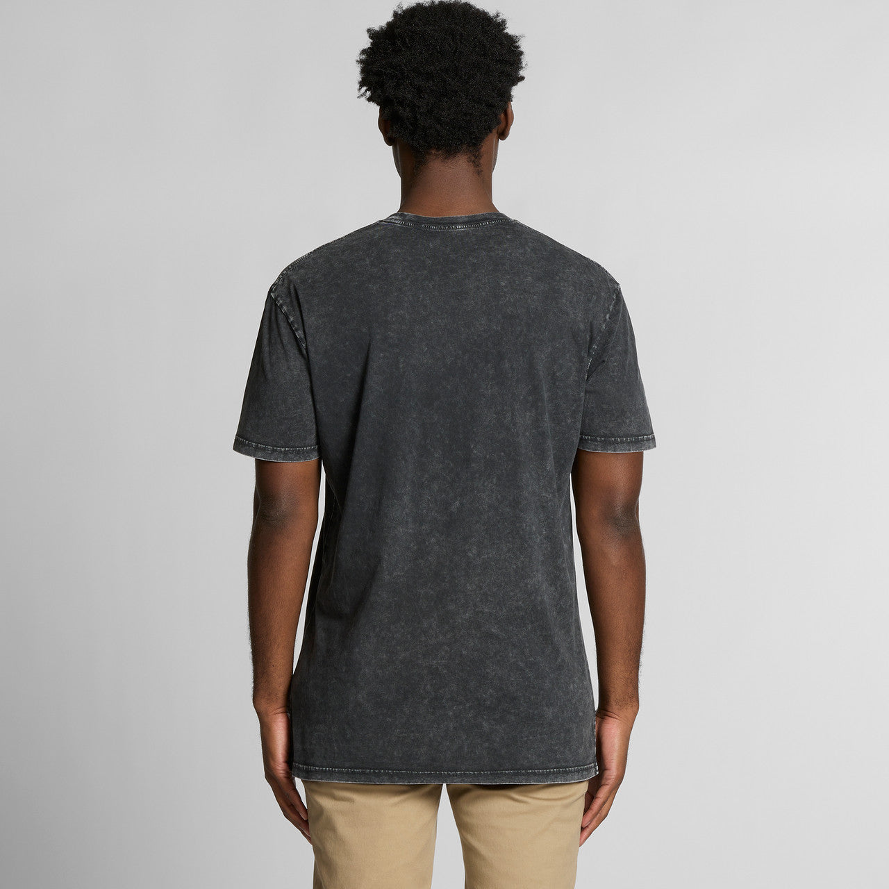 Premium Stone Wash Staple T-Shirt, Soft Cotton, Distressed Look, Comfortable Everyday Tee
