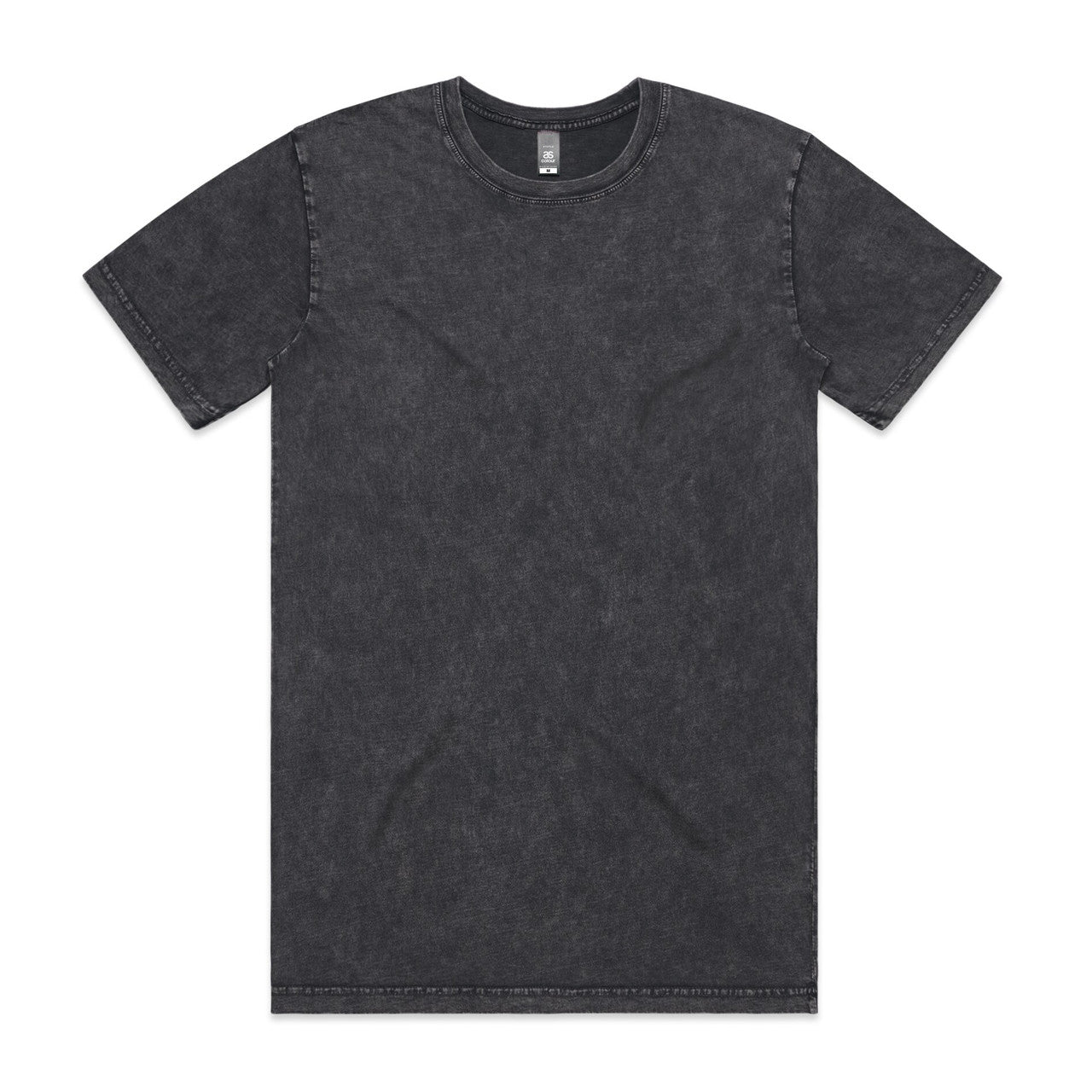 Premium Stone Wash Staple T-Shirt, Soft Cotton, Distressed Look, Comfortable Everyday Tee