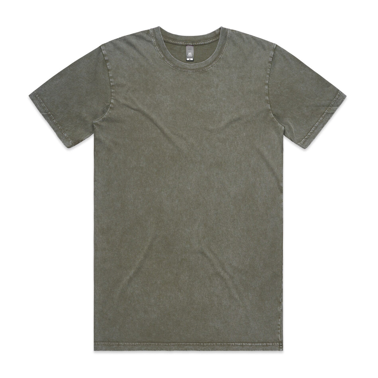 Premium Stone Wash Staple T-Shirt, Soft Cotton, Distressed Look, Comfortable Everyday Tee