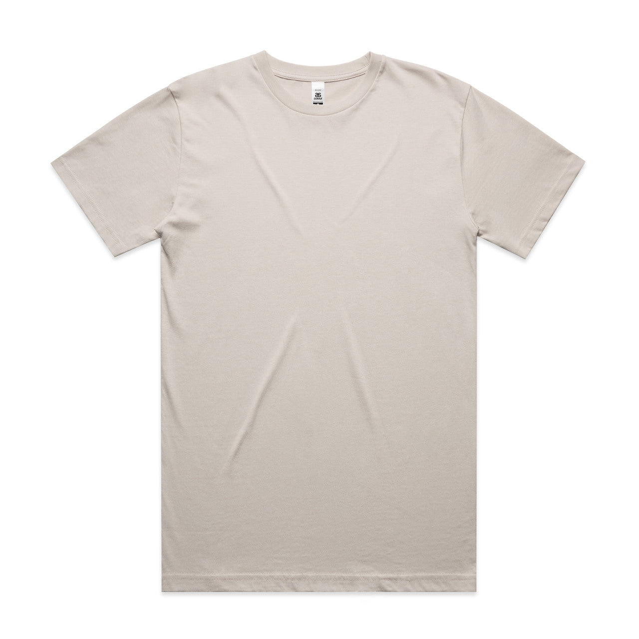 AS Colour Men's Block Tubular Tee: Premium Carded Cotton, Regular Fit, Preshrunk