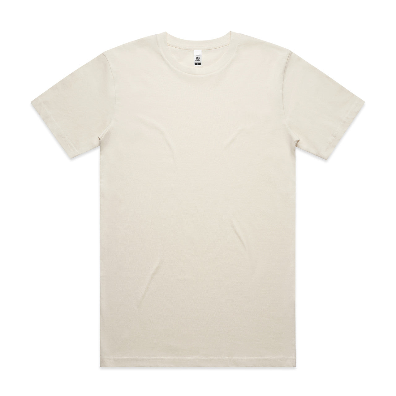 AS Colour Men's Block Tubular Tee: Premium Carded Cotton, Regular Fit, Preshrunk
