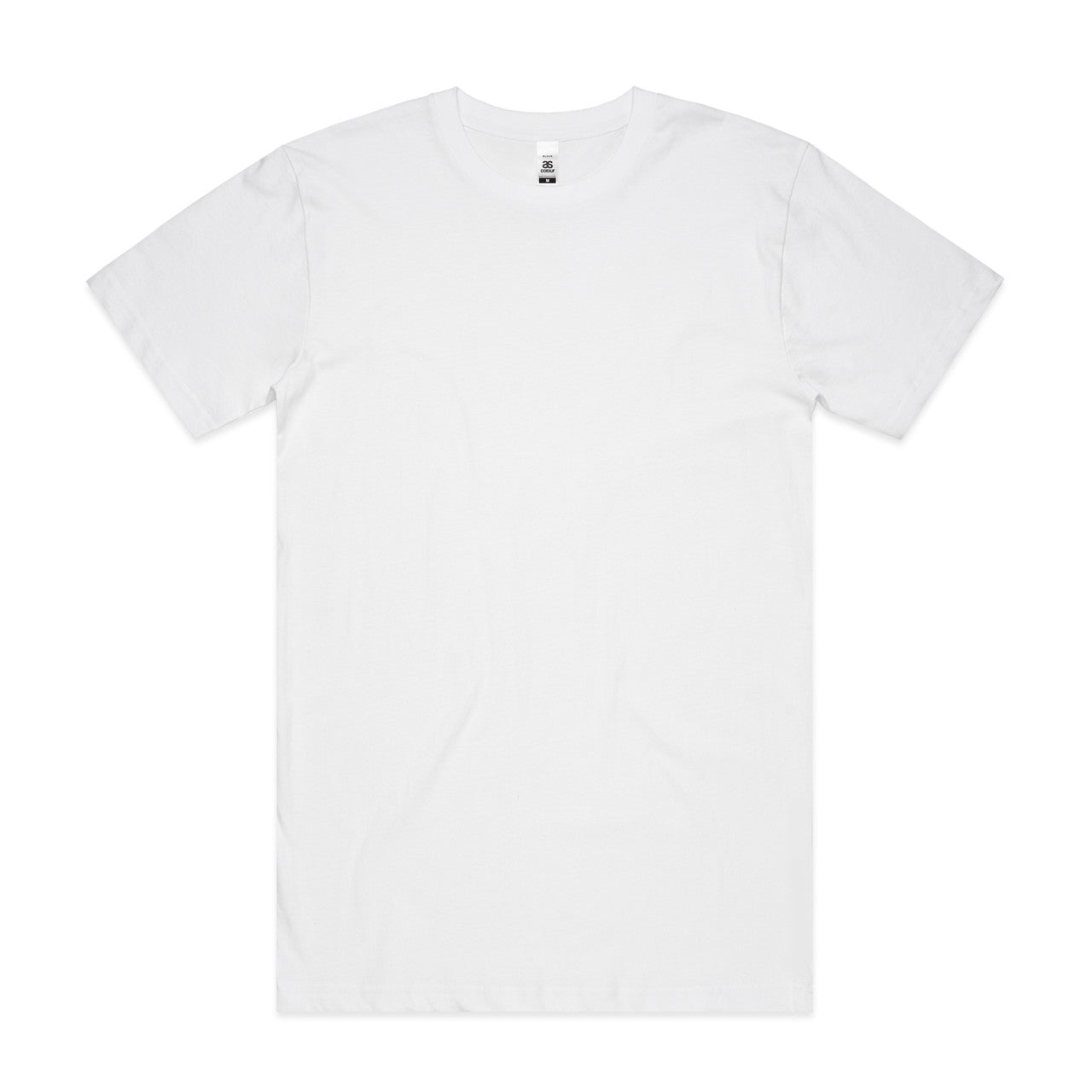 AS Colour Men's Block Tubular Tee: Premium Carded Cotton, Regular Fit, Preshrunk