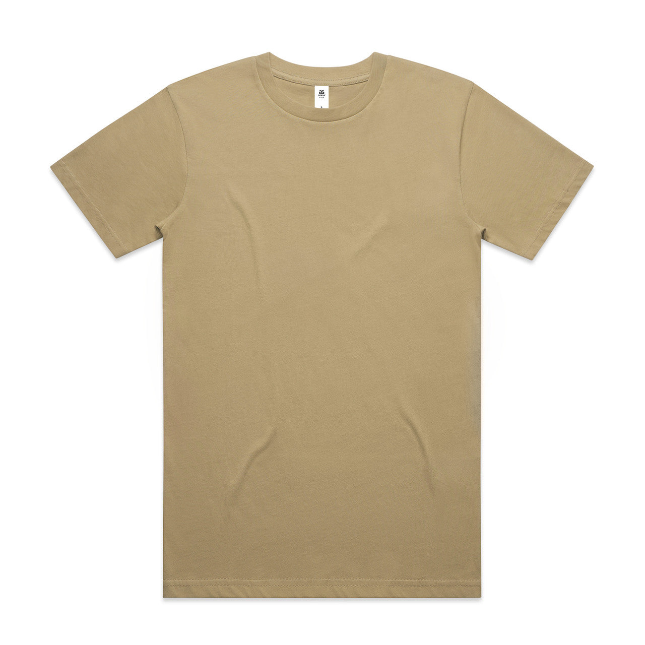 AS Colour Men's Block Tubular Tee: Premium Carded Cotton, Regular Fit, Preshrunk