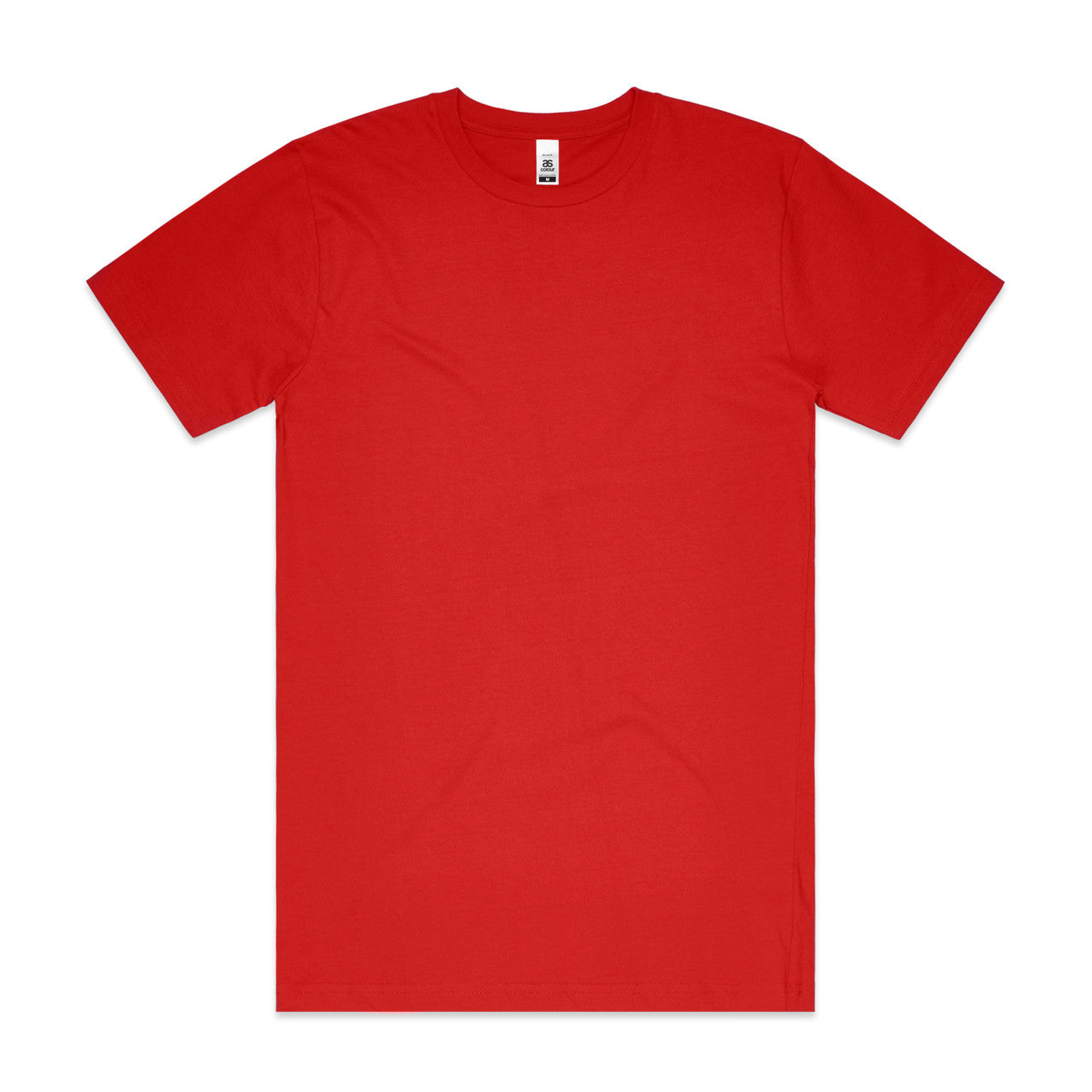 AS Colour Men's Block Tubular Tee: Premium Carded Cotton, Regular Fit, Preshrunk