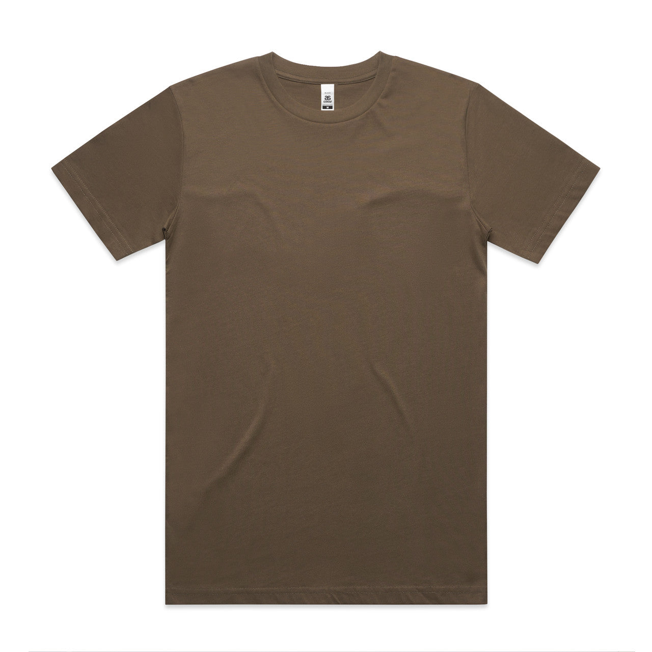 AS Colour Men's Block Tubular Tee: Premium Carded Cotton, Regular Fit, Preshrunk