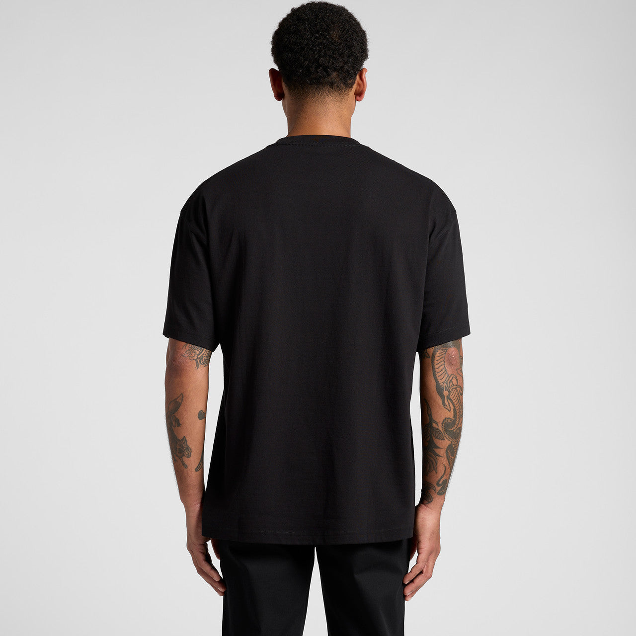 Men's Premium Heavyweight Oversized Block Tee – Ultimate Comfort, Dropped Shoulder Style