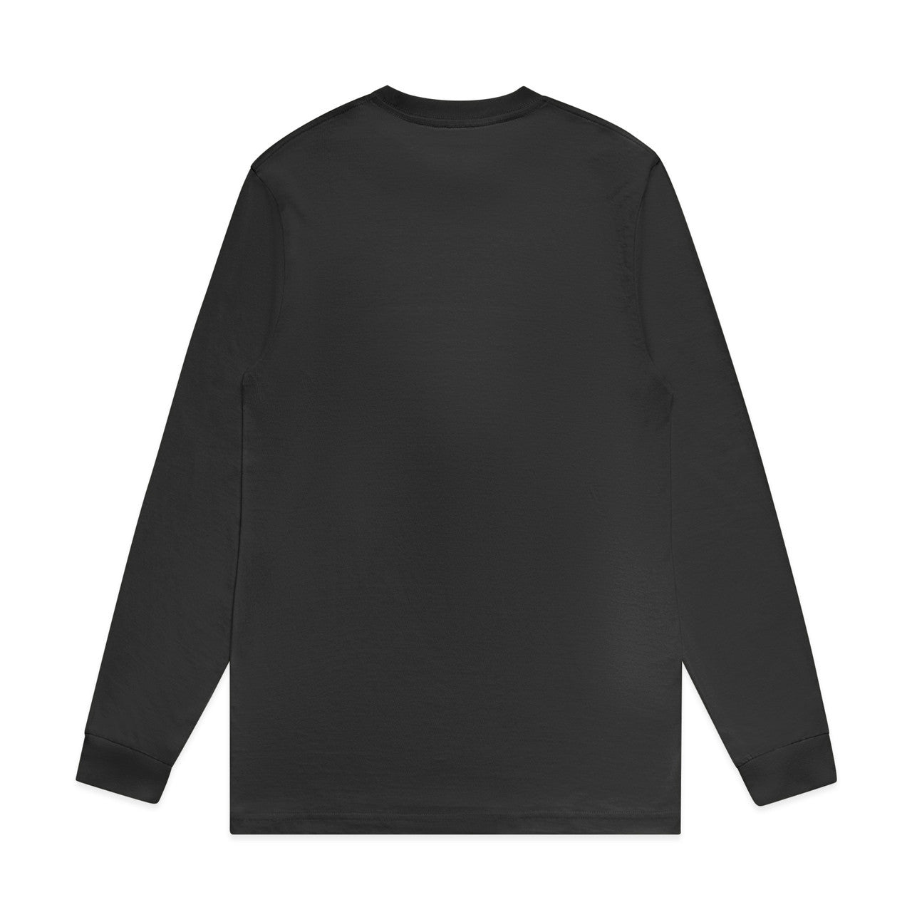 Men's Premium Carded Cotton Block Long Sleeve Tee Shirt Durable Comfortable Fit