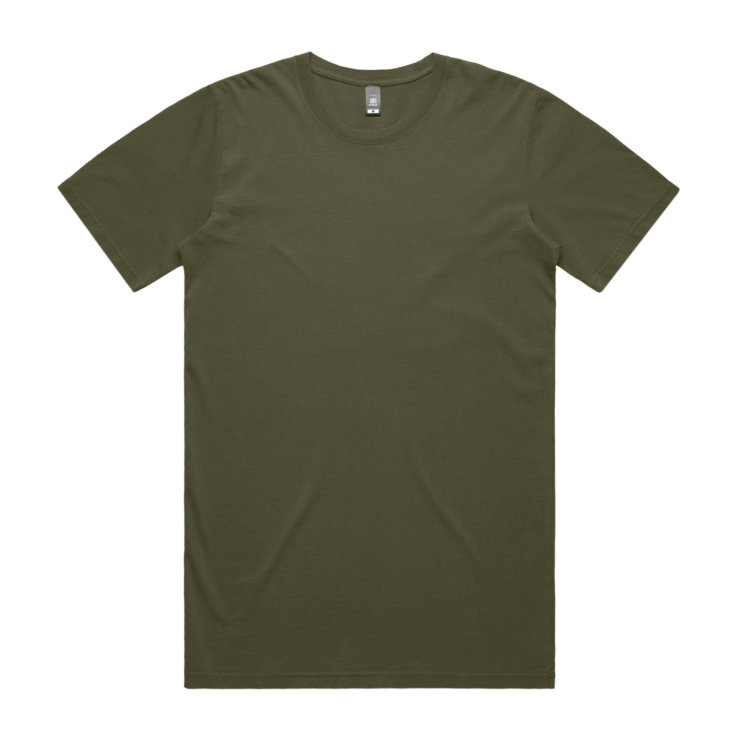 Men's Premium Faded Cotton Staple Tee - Soft, Preshrunk, Durable