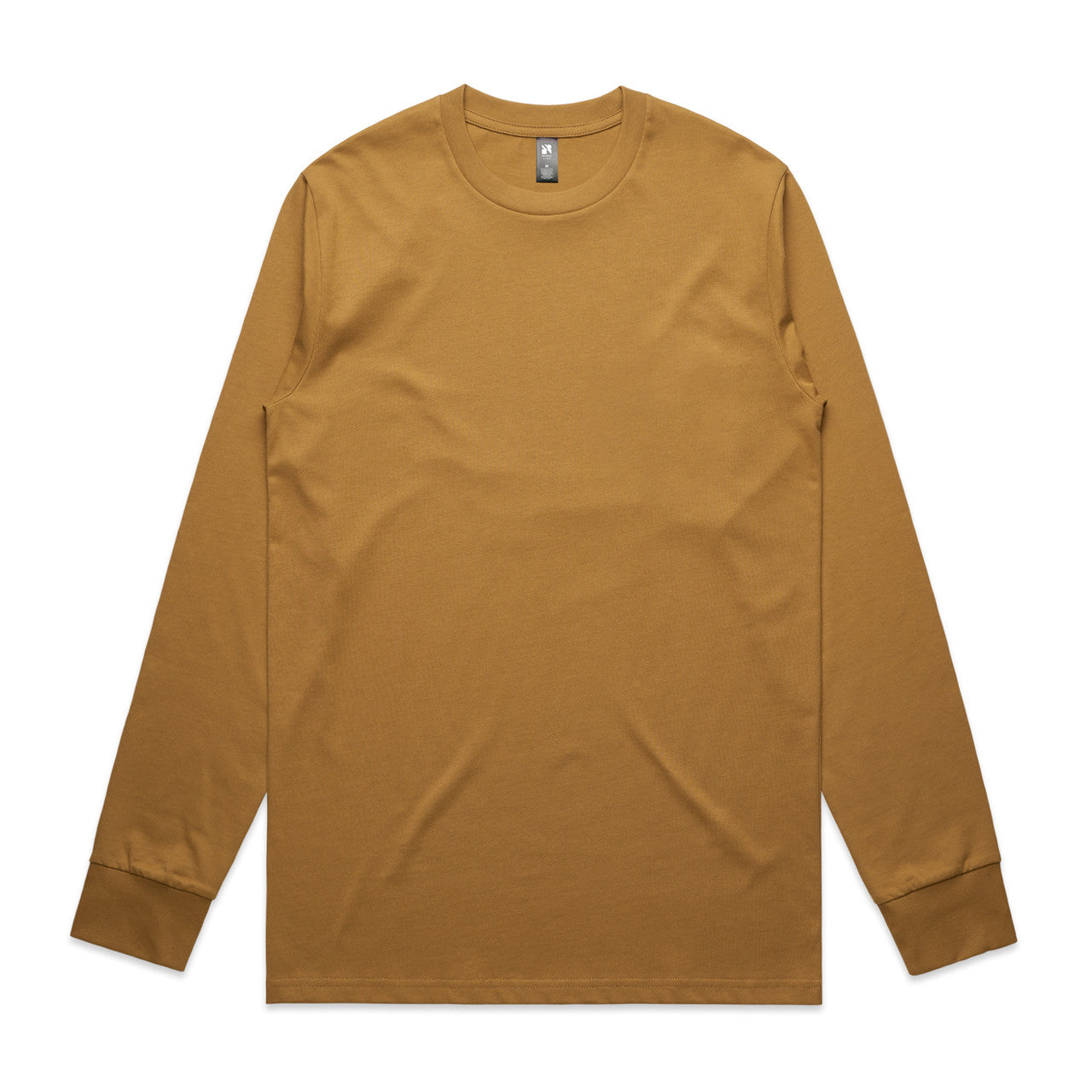 Men's Premium Heavyweight Long Sleeve Tee, 100% Combed Cotton, Regular Fit, Durable