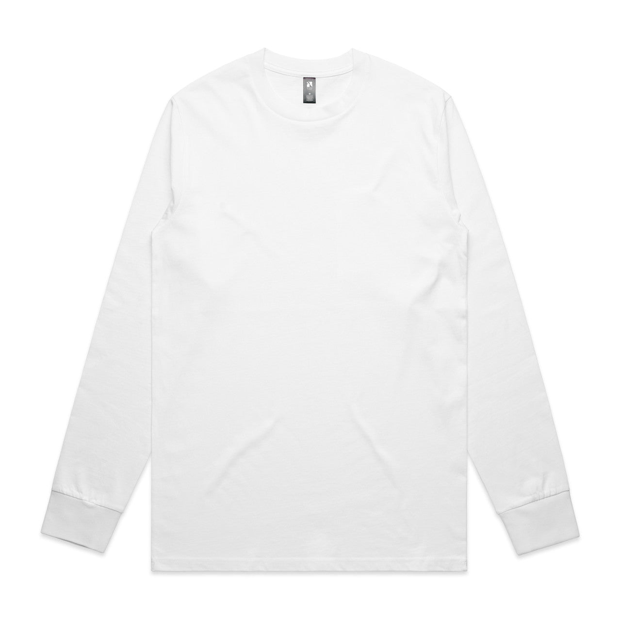 Men's Premium Heavyweight Long Sleeve Tee, 100% Combed Cotton, Regular Fit, Durable