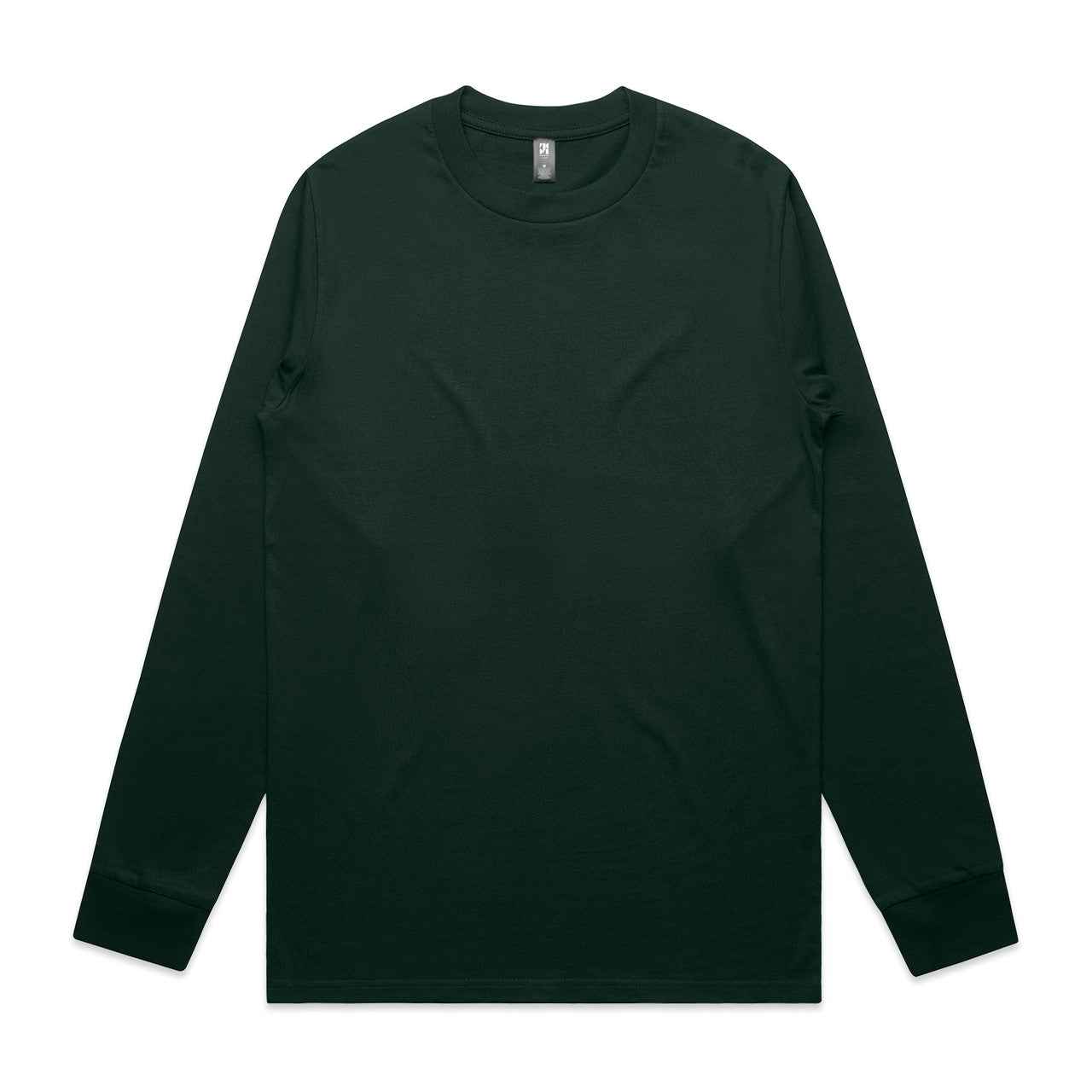Men's Premium Heavyweight Long Sleeve Tee, 100% Combed Cotton, Regular Fit, Durable