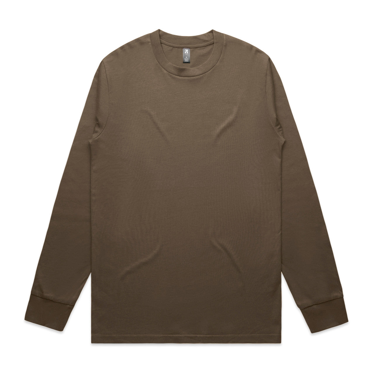 Men's Premium Heavyweight Long Sleeve Tee, 100% Combed Cotton, Regular Fit, Durable