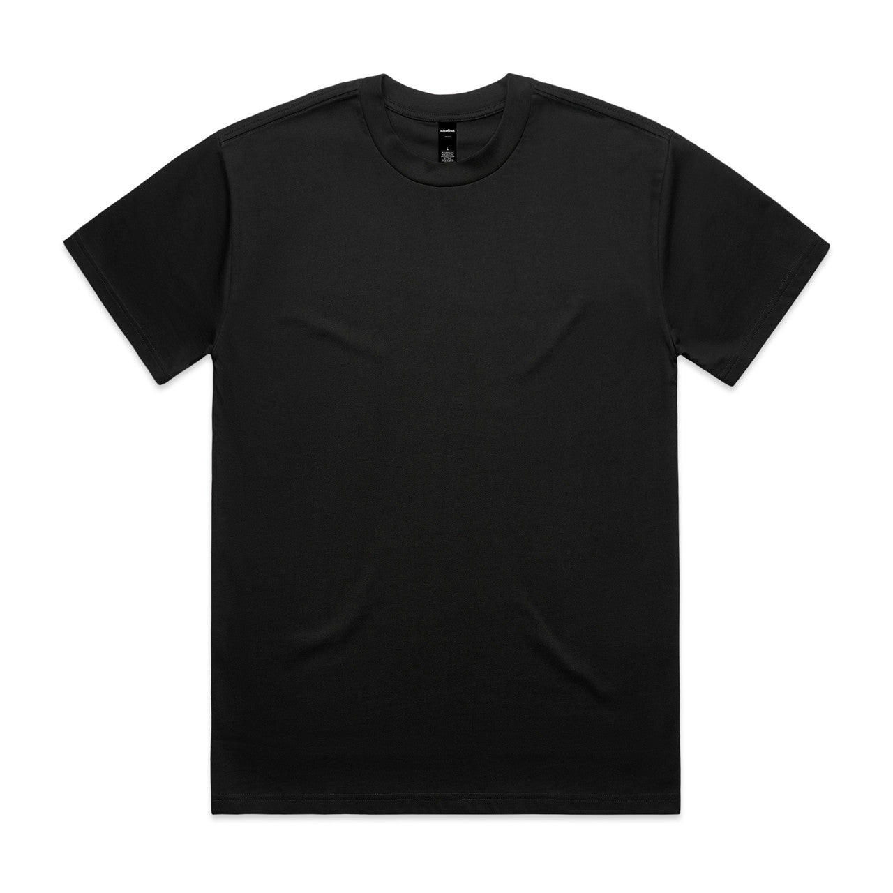 Premium Heavyweight Cotton Tee: Durable, Relaxed Fit, Wide Ribbing, AS Colour 5080