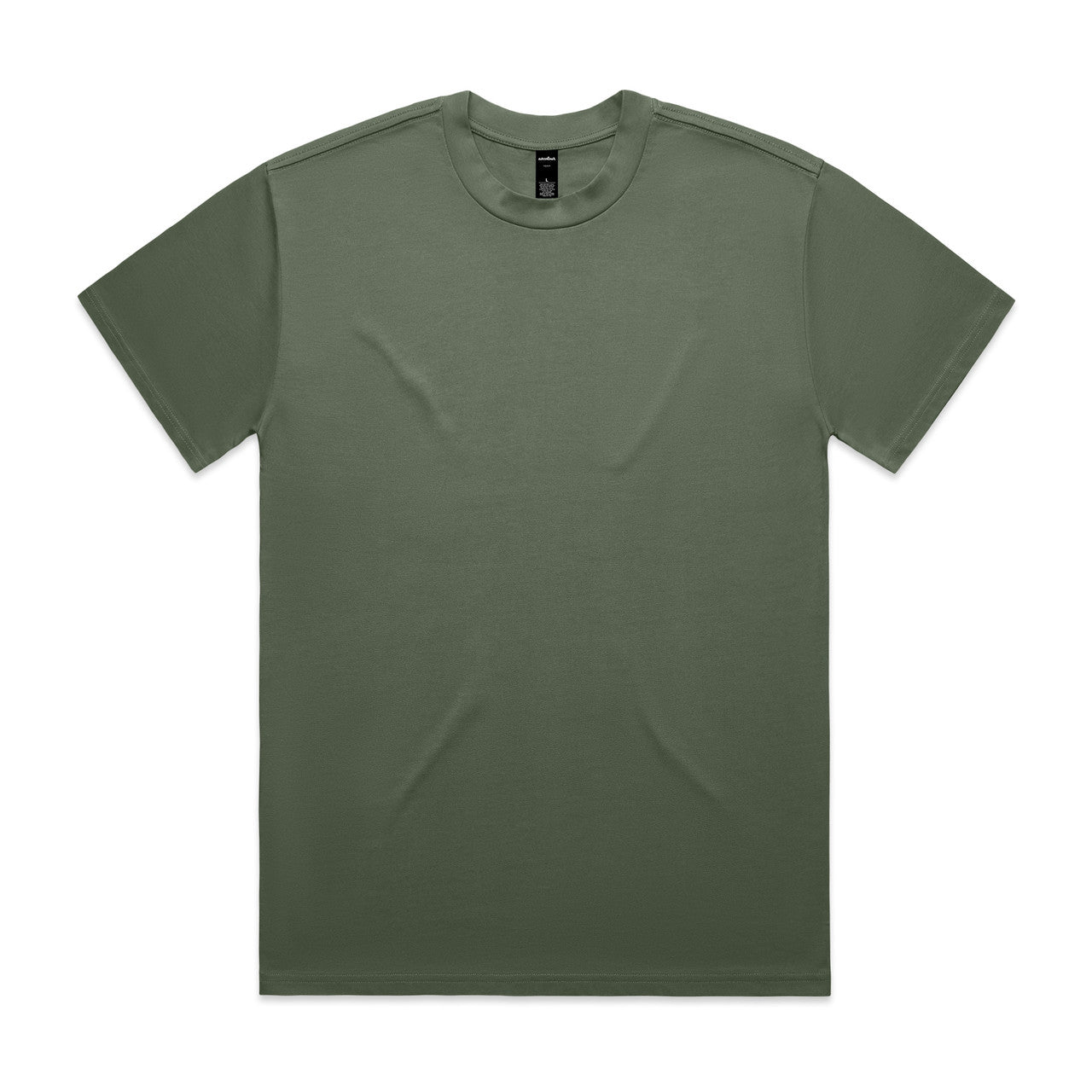 Premium Heavyweight Cotton Tee: Durable, Relaxed Fit, Wide Ribbing, AS Colour 5080