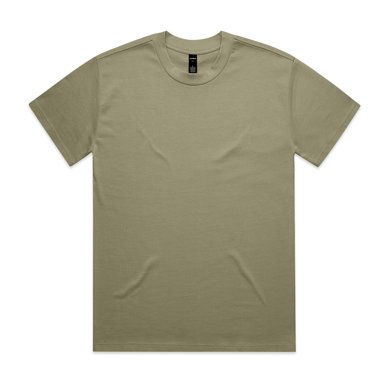 Premium Heavyweight Cotton Tee: Durable, Relaxed Fit, Wide Ribbing, AS Colour 5080