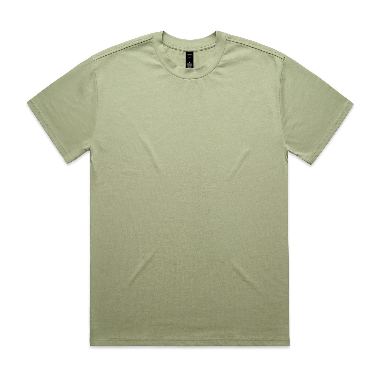 Premium Heavyweight Cotton Tee: Durable, Relaxed Fit, Wide Ribbing, AS Colour 5080