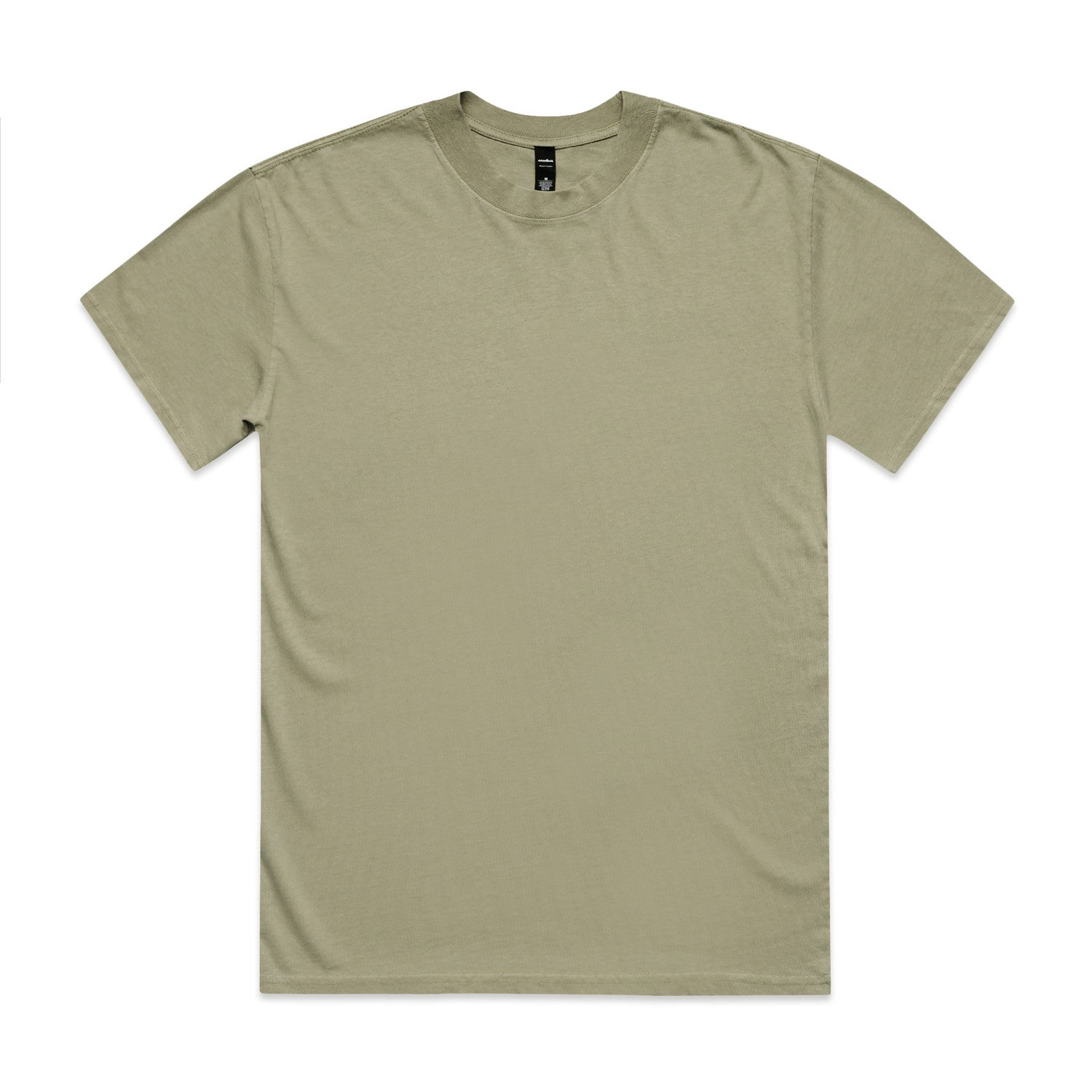 Men's Heavyweight Faded Cotton Tee: Relaxed Fit, Durable, Garment Dyed Style