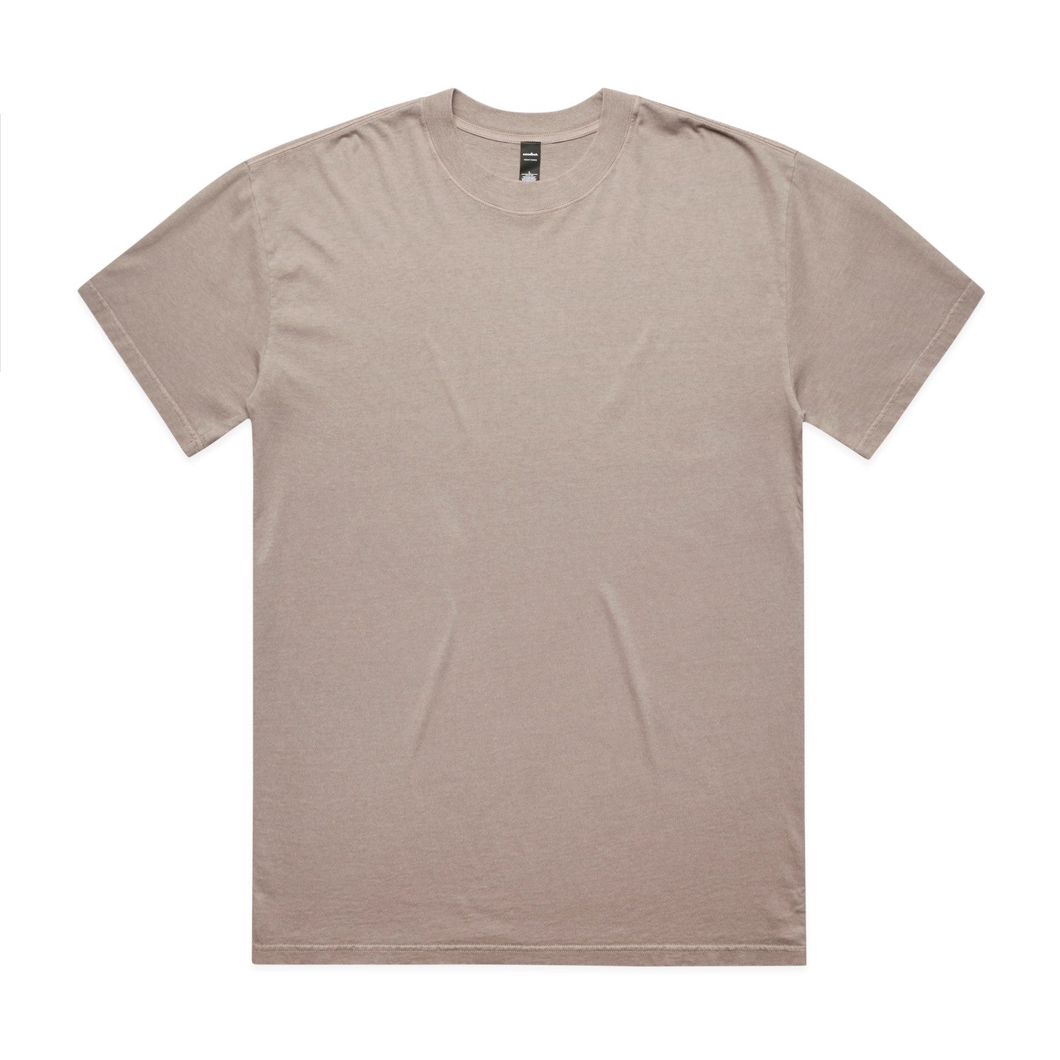 Men's Heavyweight Faded Cotton Tee: Relaxed Fit, Durable, Garment Dyed Style