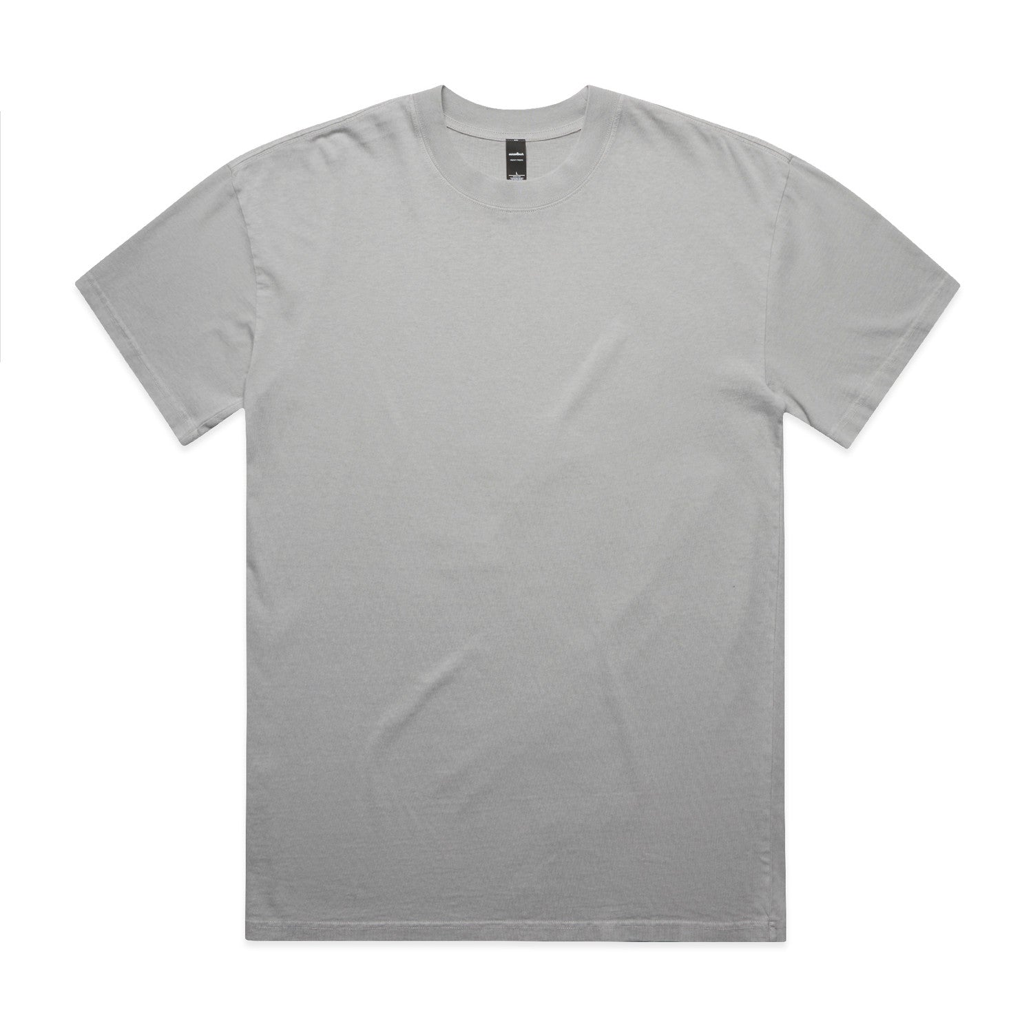 Men's Heavyweight Faded Cotton Tee: Relaxed Fit, Durable, Garment Dyed Style