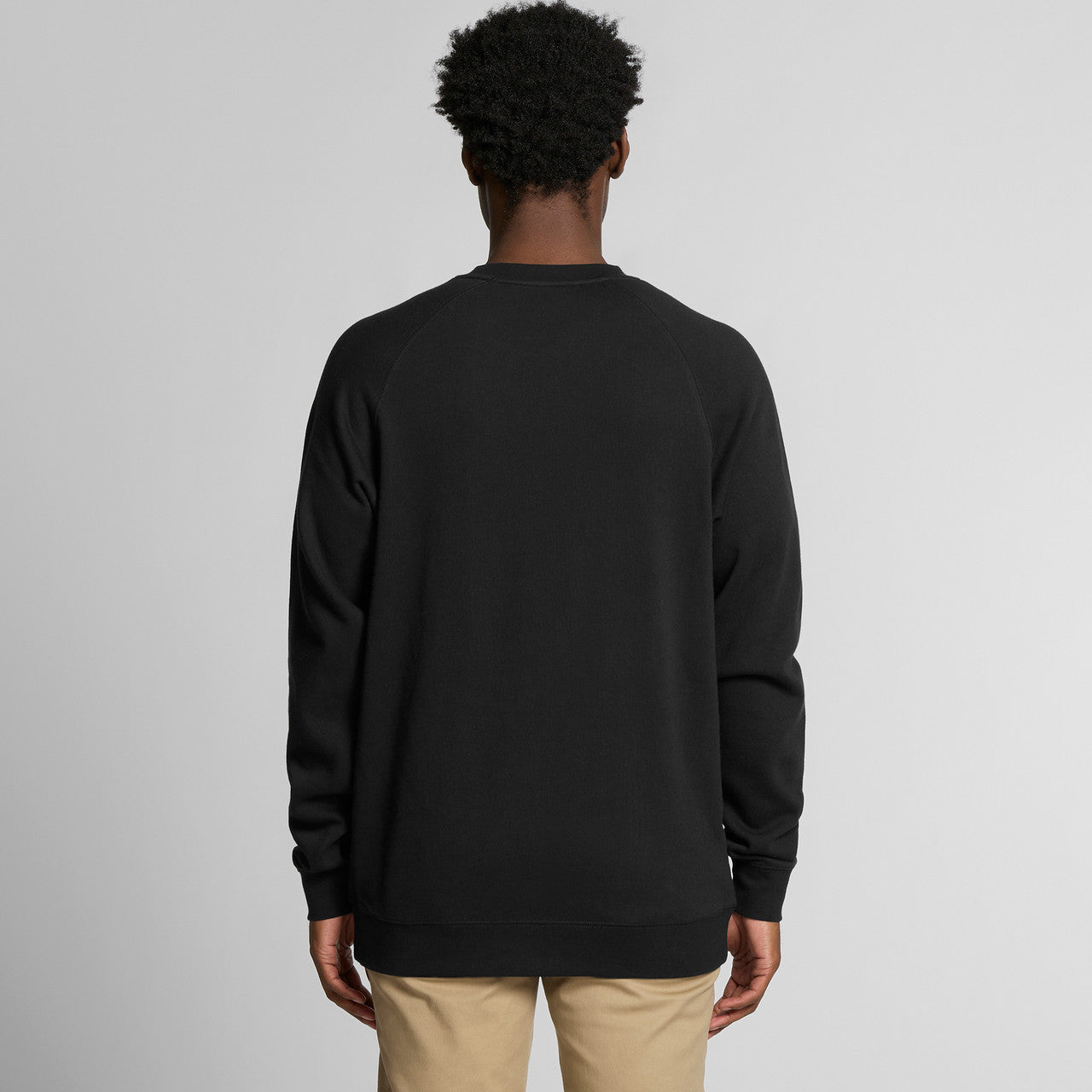 AS Colour Supply Crew Sweatshirt: Mid-Weight, Anti-Pill Fleece, Raglan Sleeves