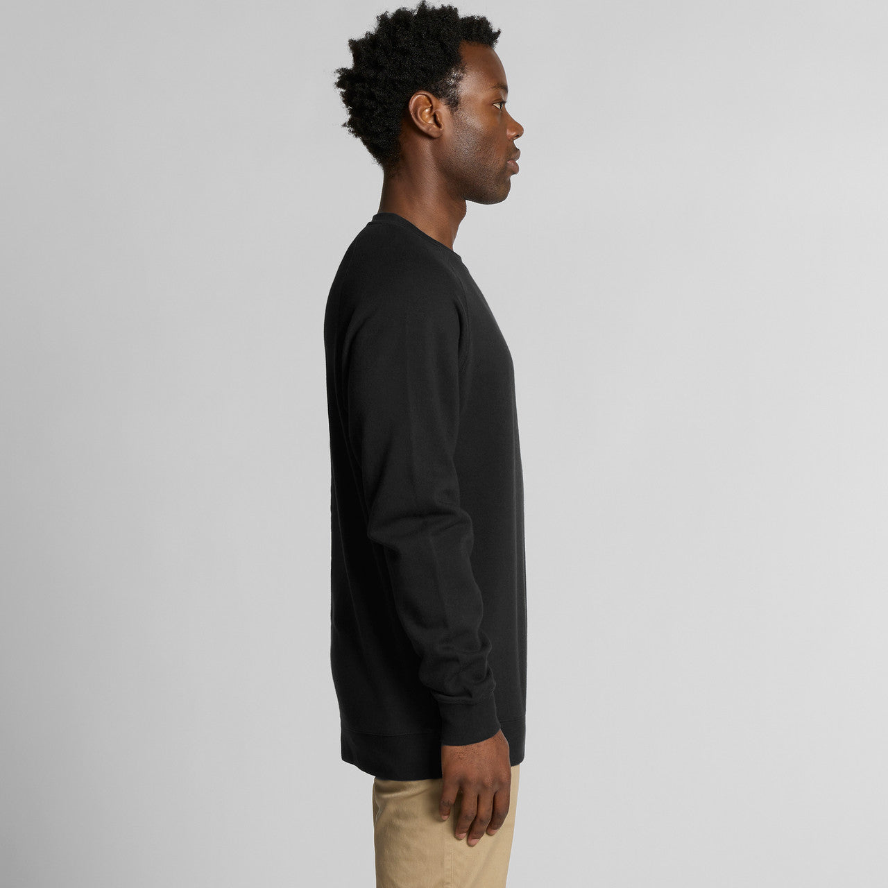 AS Colour Supply Crew Sweatshirt: Mid-Weight, Anti-Pill Fleece, Raglan Sleeves