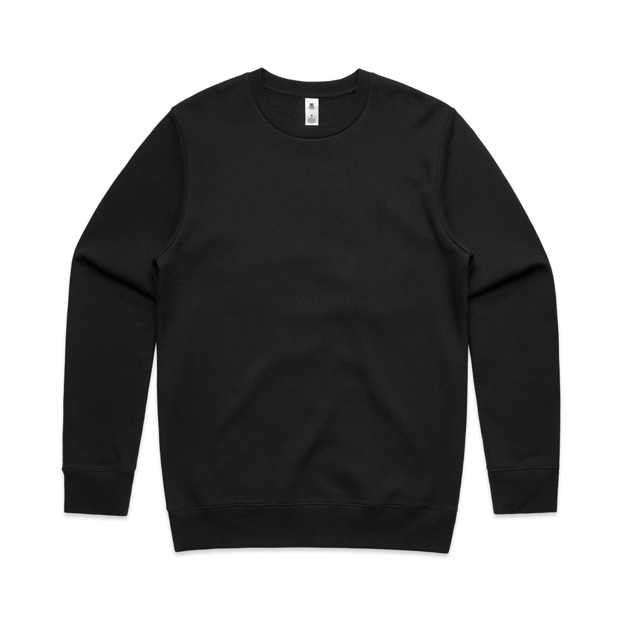 AS Colour Men's Premium Heavyweight Stencil Crewneck Sweatshirt - Sustainable Recycled Fleece