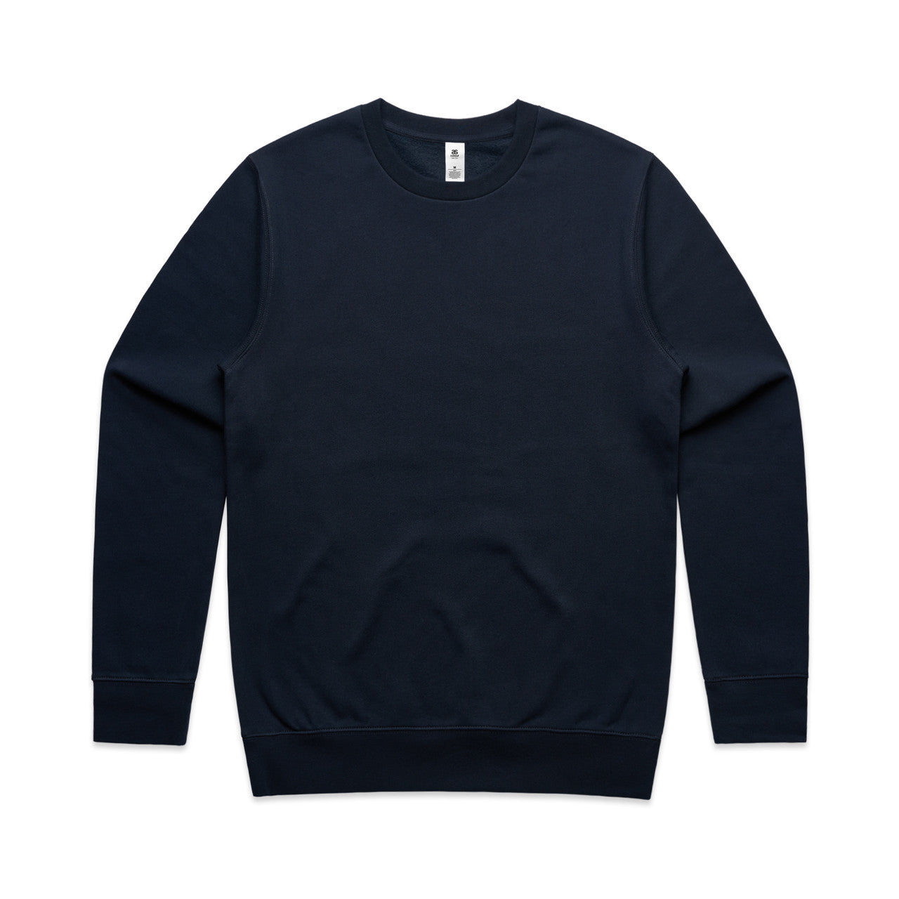 AS Colour Men's Premium Heavyweight Stencil Crewneck Sweatshirt - Sustainable Recycled Fleece