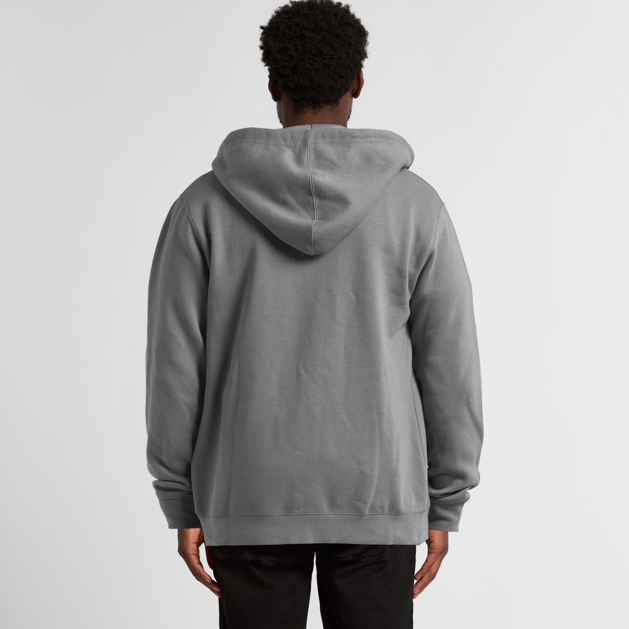 AS Colour Men's Mid-Weight Stencil Full-Zip Fleece Hoodie