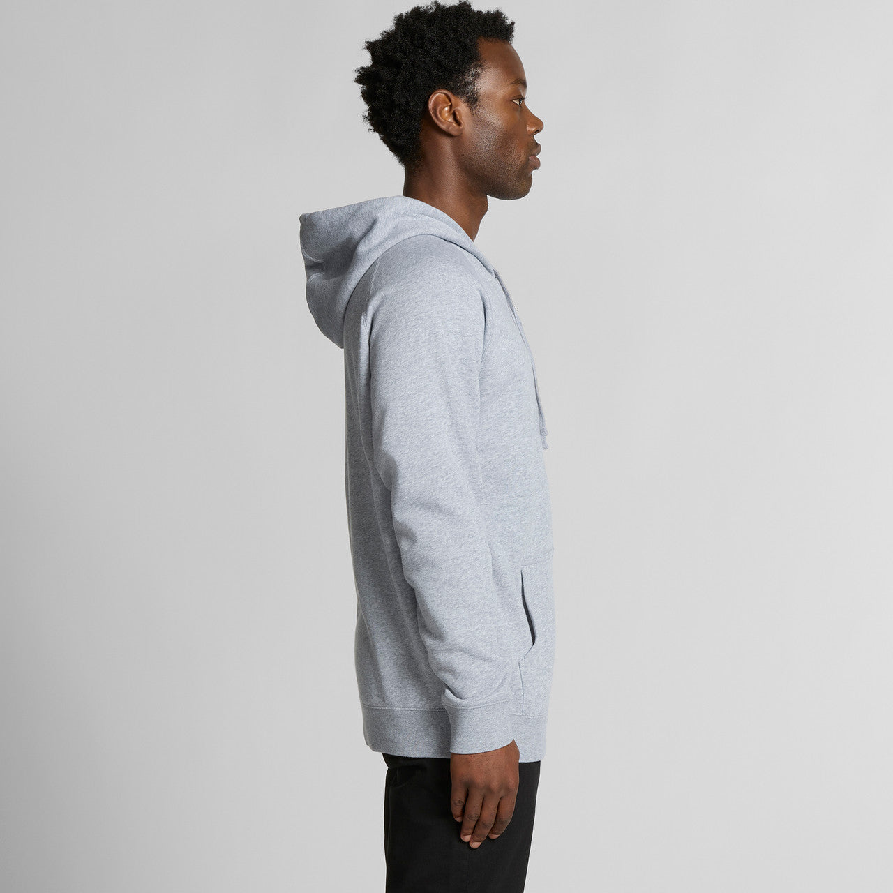 AS Colour Men's Supply Zip Hood: Premium Cotton Blend, Cozy Full Zip Hoodie