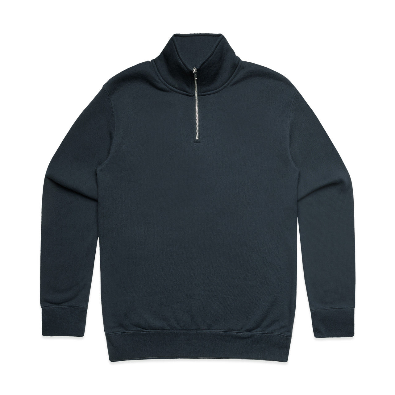 AS Colour Men's Stencil Half-Zip Crewneck Sweatshirt - Durable Anti-Pill Fleece