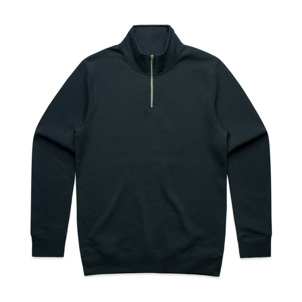 AS Colour Men's Stencil Half-Zip Crewneck Sweatshirt - Durable Anti-Pill Fleece