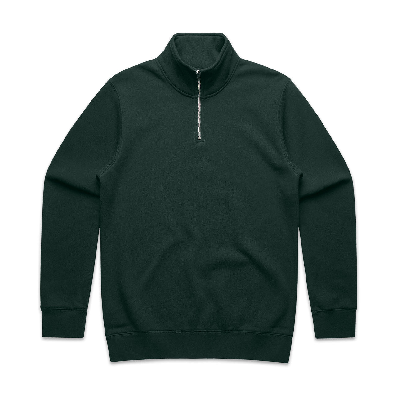 AS Colour Men's Stencil Half-Zip Crewneck Sweatshirt - Durable Anti-Pill Fleece
