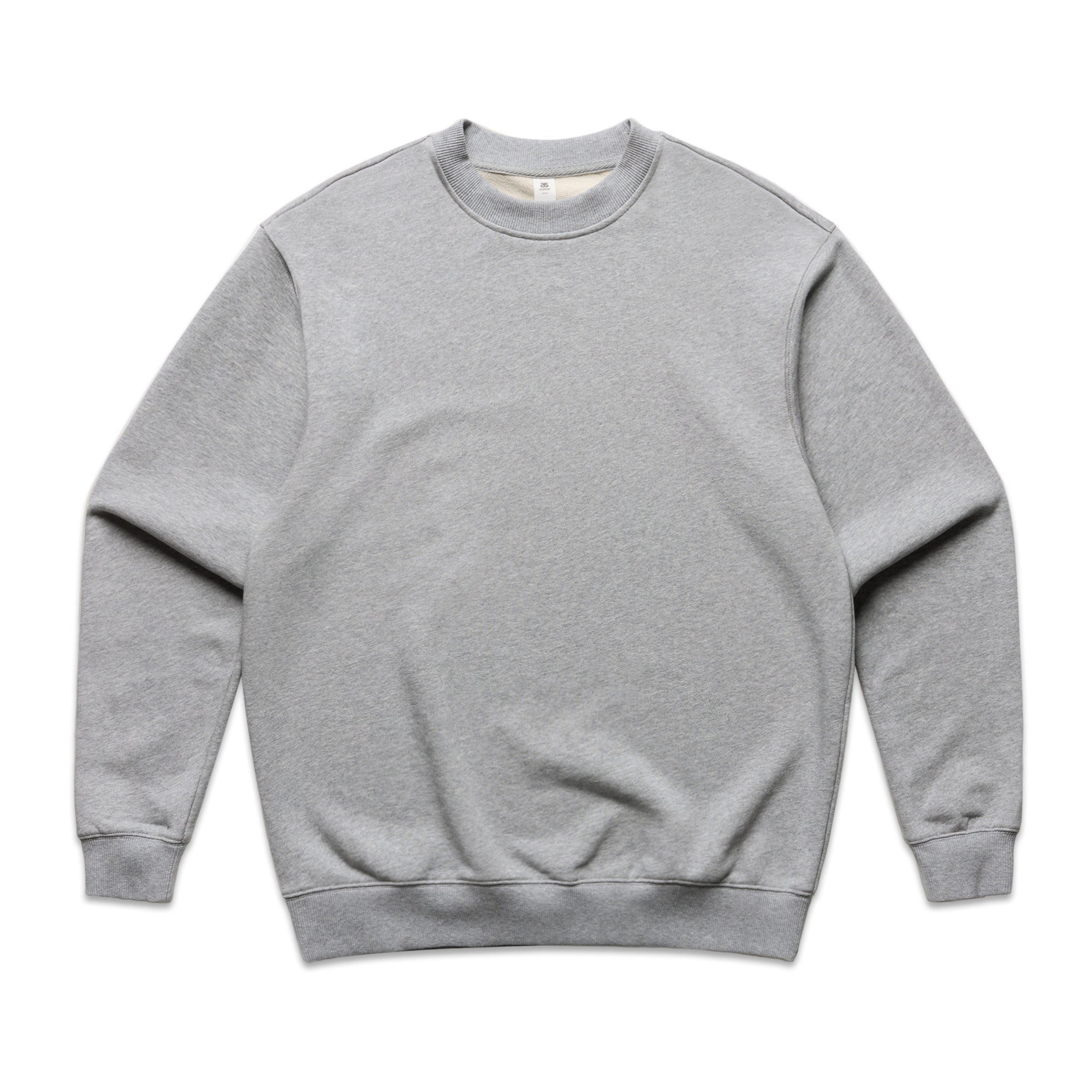 Premium Heavyweight Cotton French Terry Crewneck Sweatshirt - Relaxed Fit, Durable