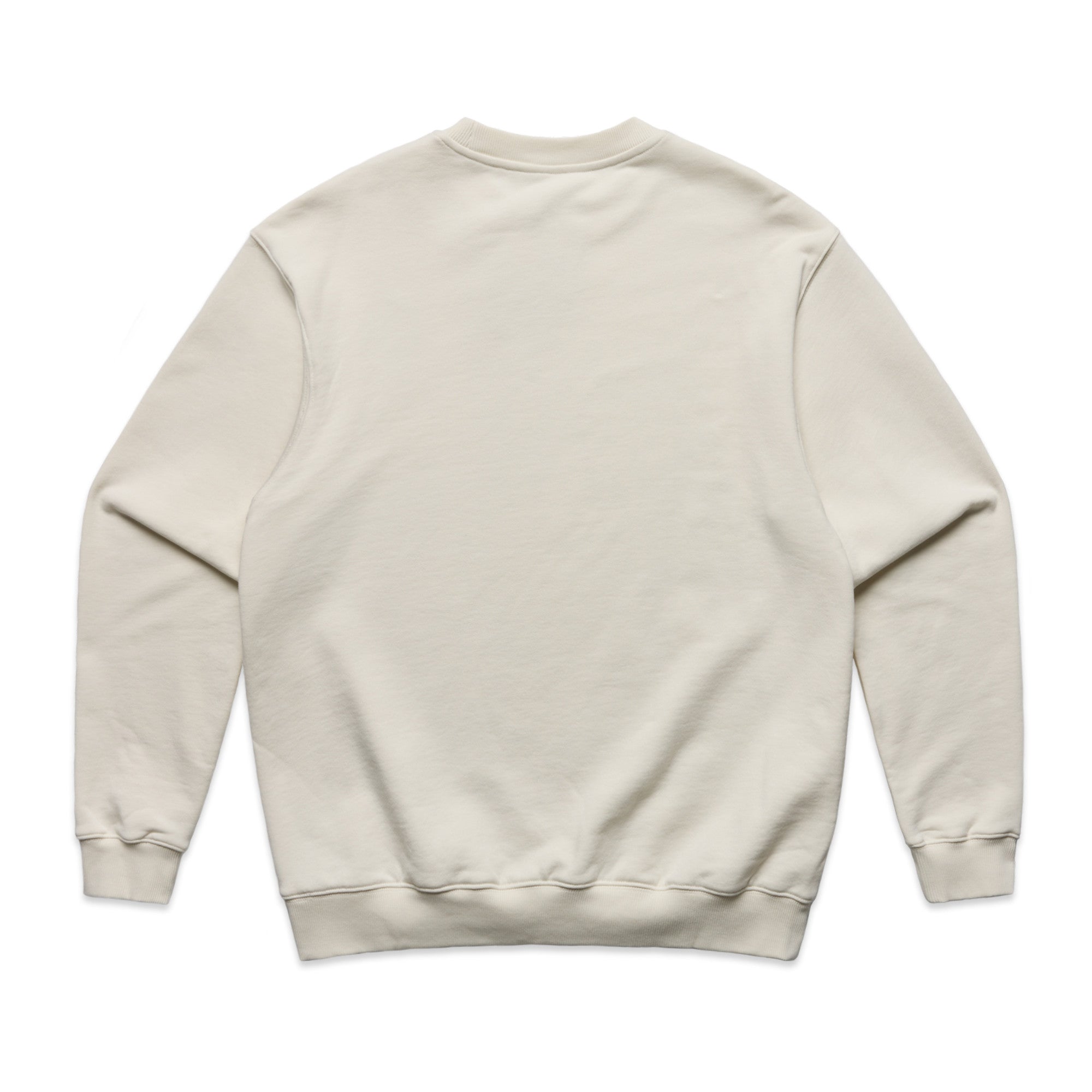 Premium Heavyweight Cotton French Terry Crewneck Sweatshirt - Relaxed Fit, Durable