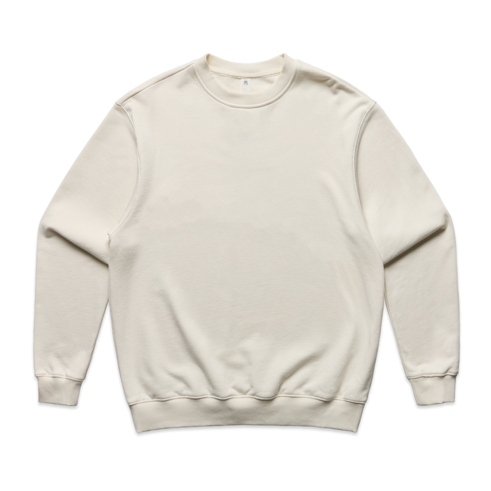 Premium Heavyweight Cotton French Terry Crewneck Sweatshirt - Relaxed Fit, Durable
