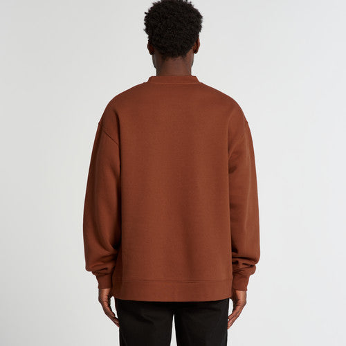 Men's Relaxed Fit Mid-Weight Fleece Crewneck Sweatshirt - Durable Comfort