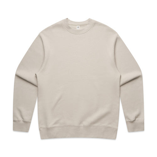 Men's Relaxed Fit Mid-Weight Fleece Crewneck Sweatshirt - Durable Comfort