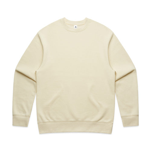 Men's Relaxed Fit Mid-Weight Fleece Crewneck Sweatshirt - Durable Comfort